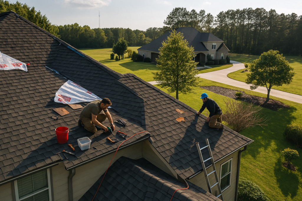 Roof leak detection techniques used by professionals to find hidden damage.